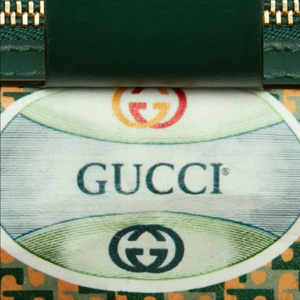 Gucci Rajah Green Genuine Python Bag - Picture 5 of 15